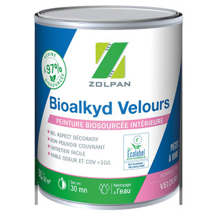 Peinture velours à base de résine biosourcée - Bioalkyd Velours